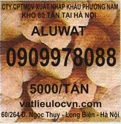 Hạt xúc tác Aluwat Việt Nam  5000/ Tấn