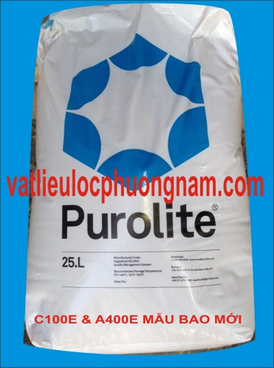 Hạt nhựa Anion A400E  ( PUROLITE )