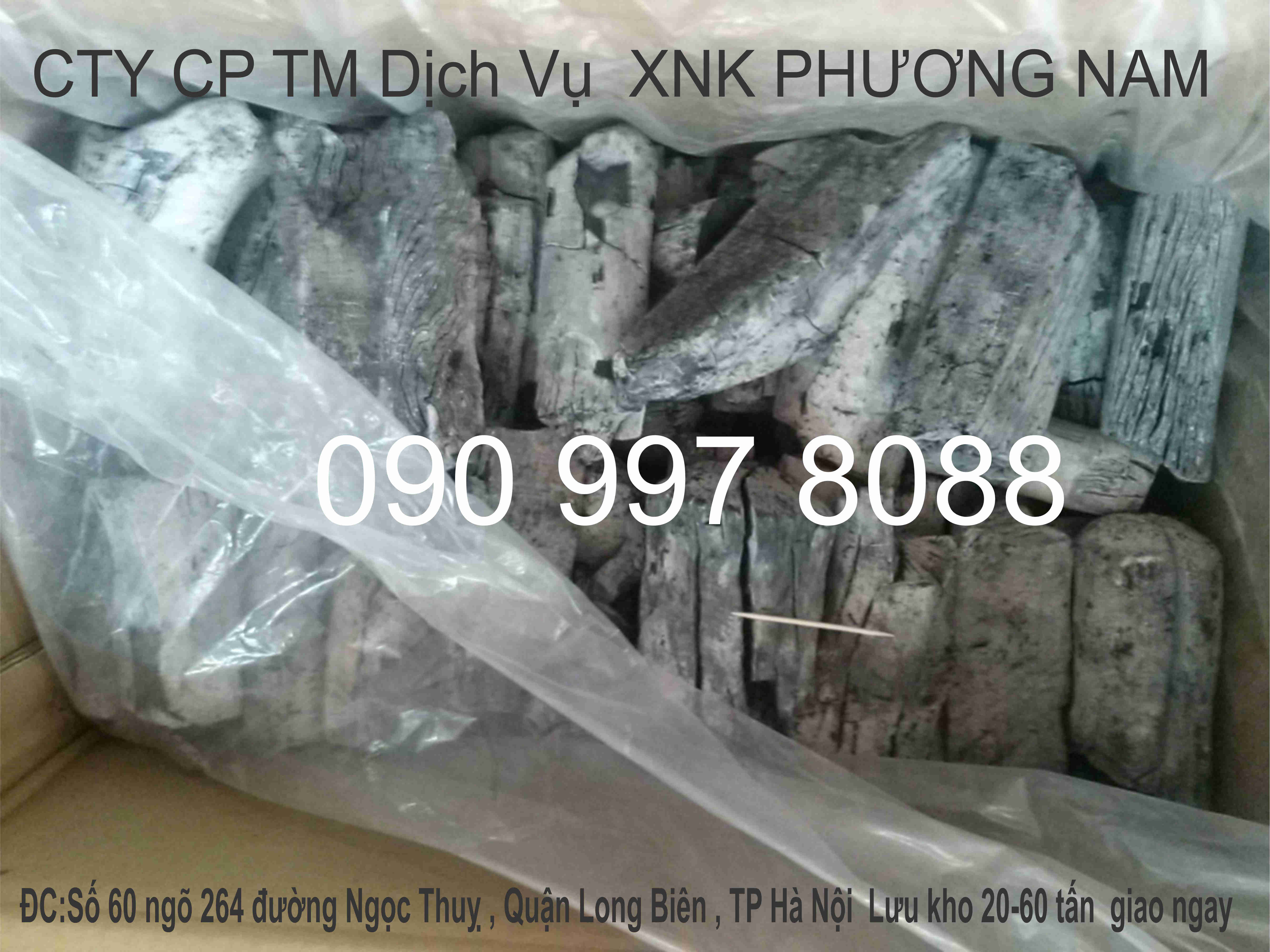 Sản xuất than trắng gỗ Vải 1.000oC, Xuất xứ Việt Nam
